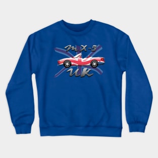 Miata MX-5 UK NB MK2 Crewneck Sweatshirt